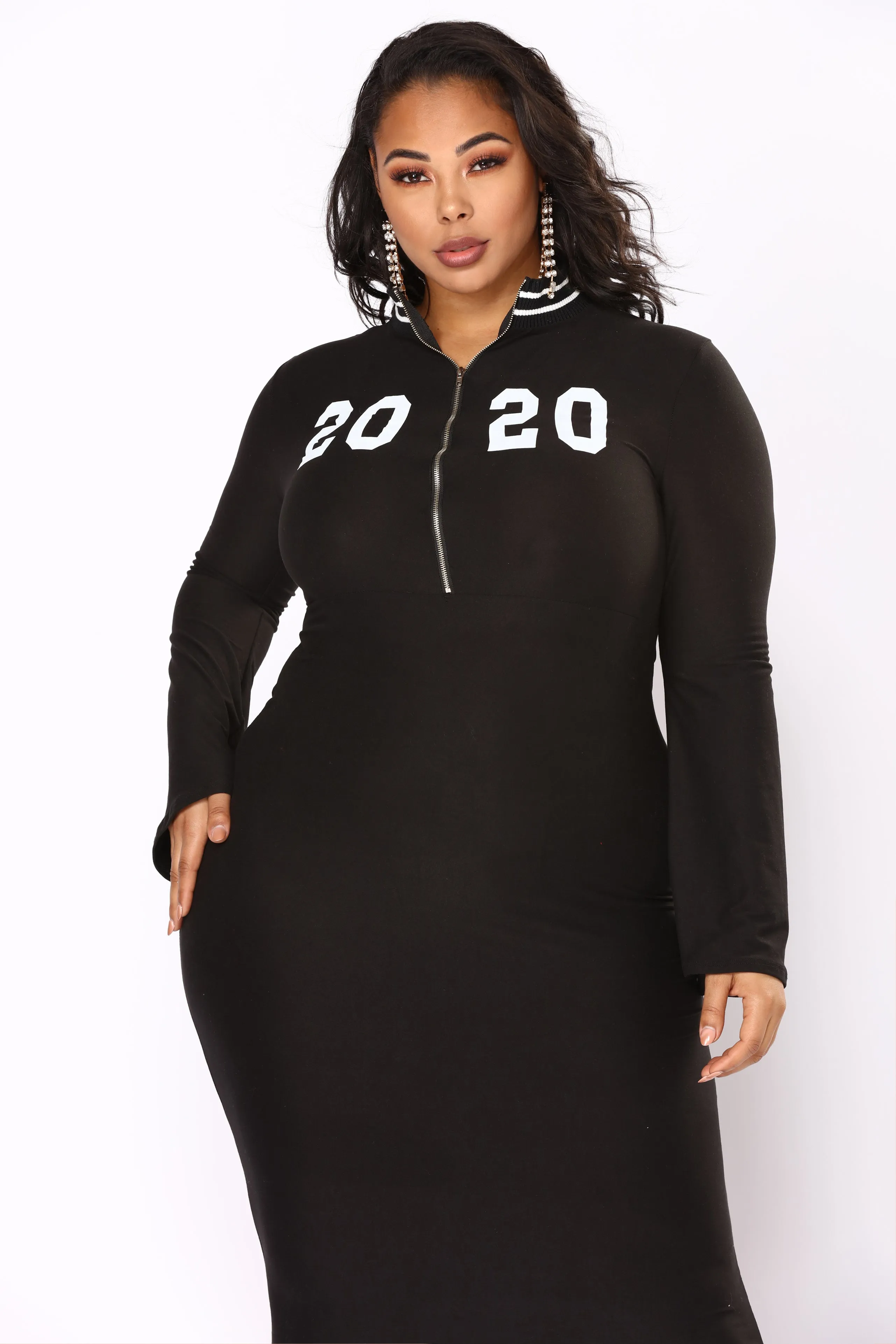 Almost 2020 Dress - Black