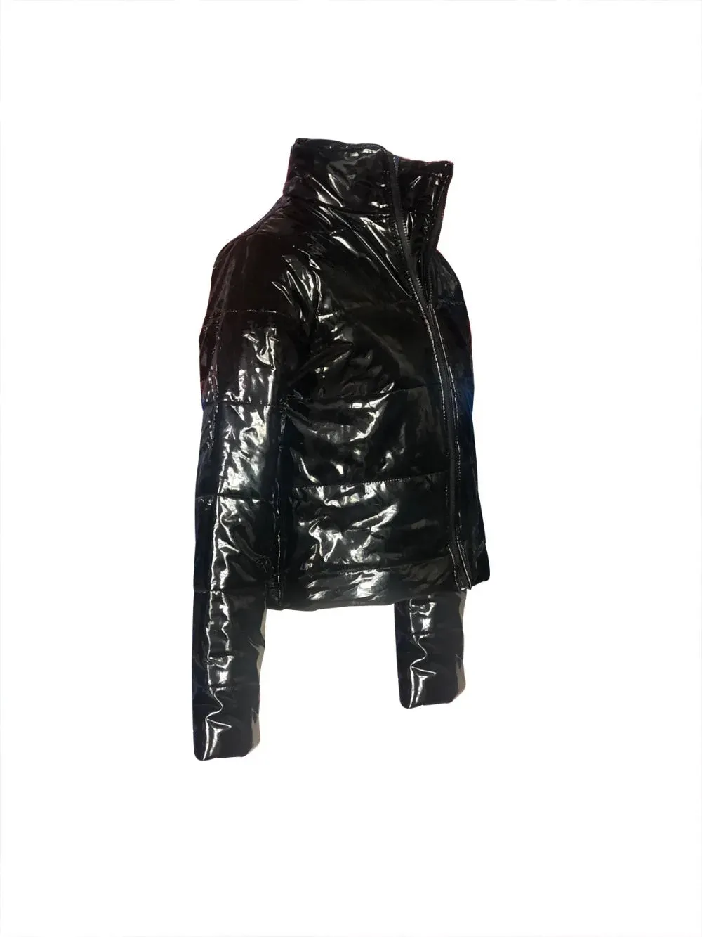 Amino Turn Down Collar Velvet Overcoat (High Street)