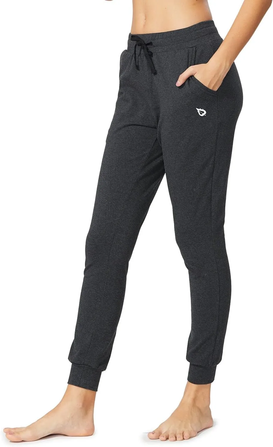 baleaf Womens Sweatpants Cotton Joggers with Pockets Lounge Sweat Pants Tapered Casual Running Workout Yoga
