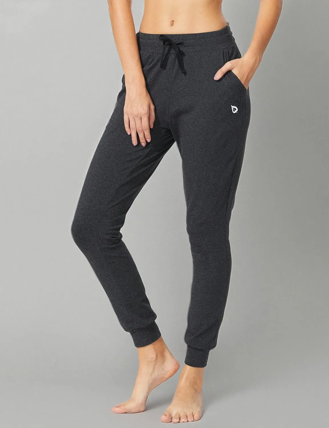 baleaf Womens Sweatpants Cotton Joggers with Pockets Lounge Sweat Pants Tapered Casual Running Workout Yoga