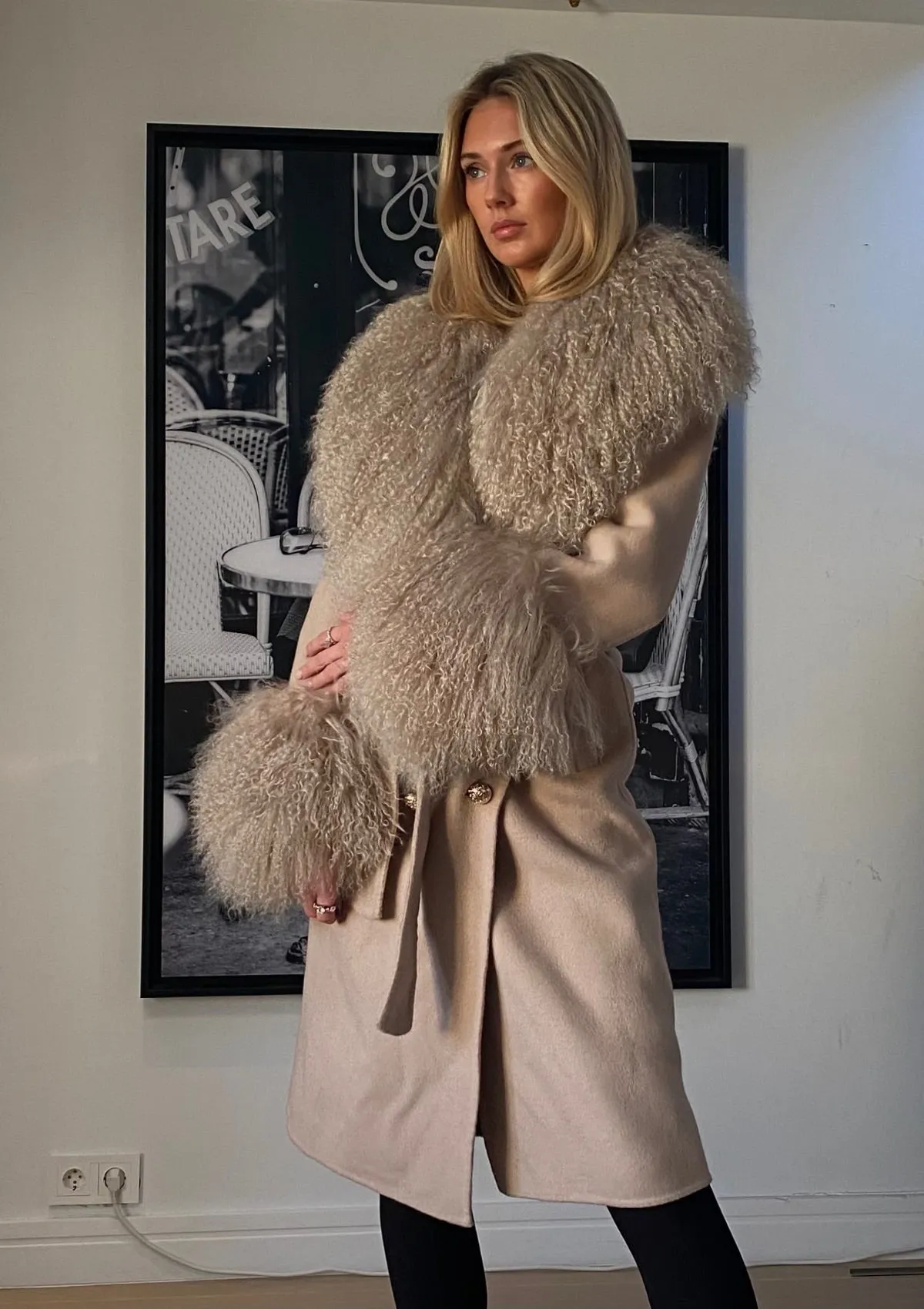 Bella Coat- Beige