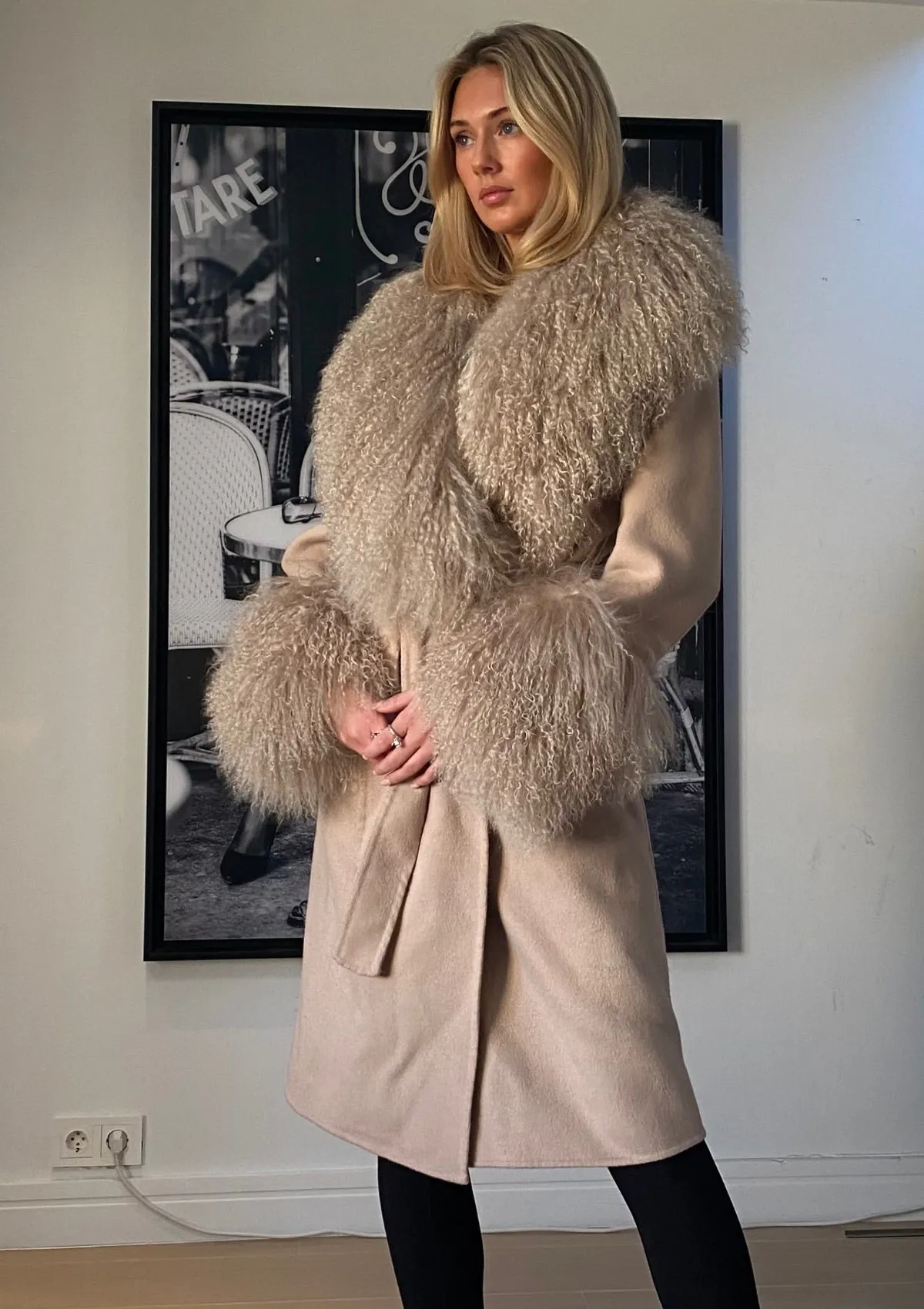 Bella Coat- Beige