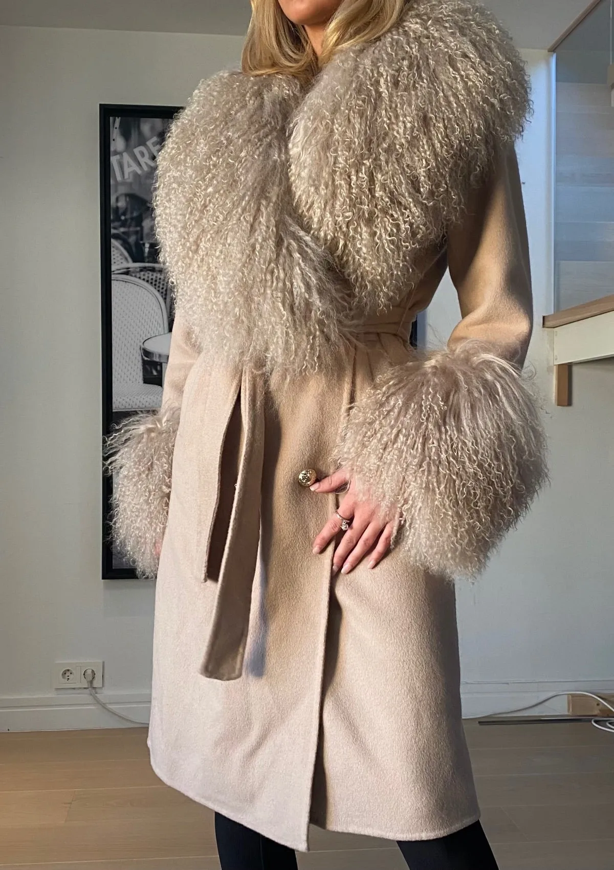 Bella Coat- Beige