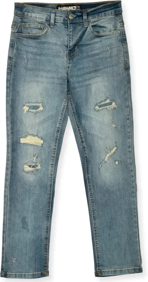 Boys Jeans for Kids Denim Pants - Kids Denim Jean for Boys Skateboarding