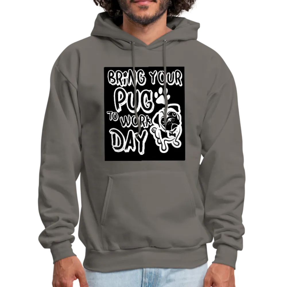 Bring Your Pug To Work Day Men's Hoodie