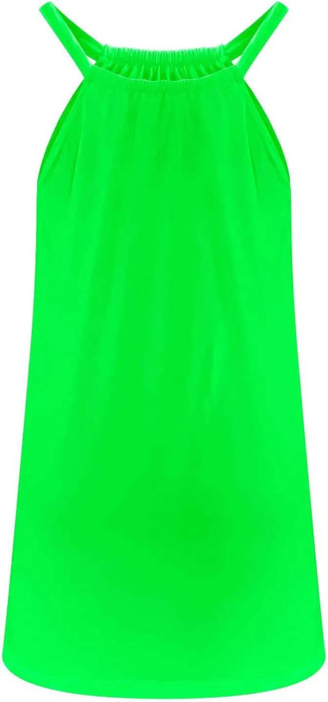 Ceboyel Womens Plain Tank Sundresses Sleeveless Short Mini Dresses Summer Casual Beach Dress Cute Tropical Vacation Clothing