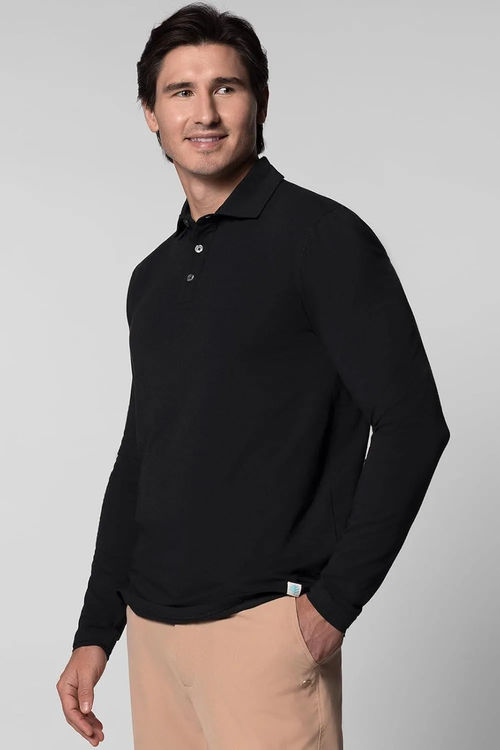 Coolibar UPF 50  Men's Bal Harbour Polo - Sun Protective