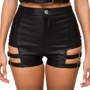 Cresay Women's Sexy Cut Off Denim Jeans Shorts Mini Hot Pants Clubwear
