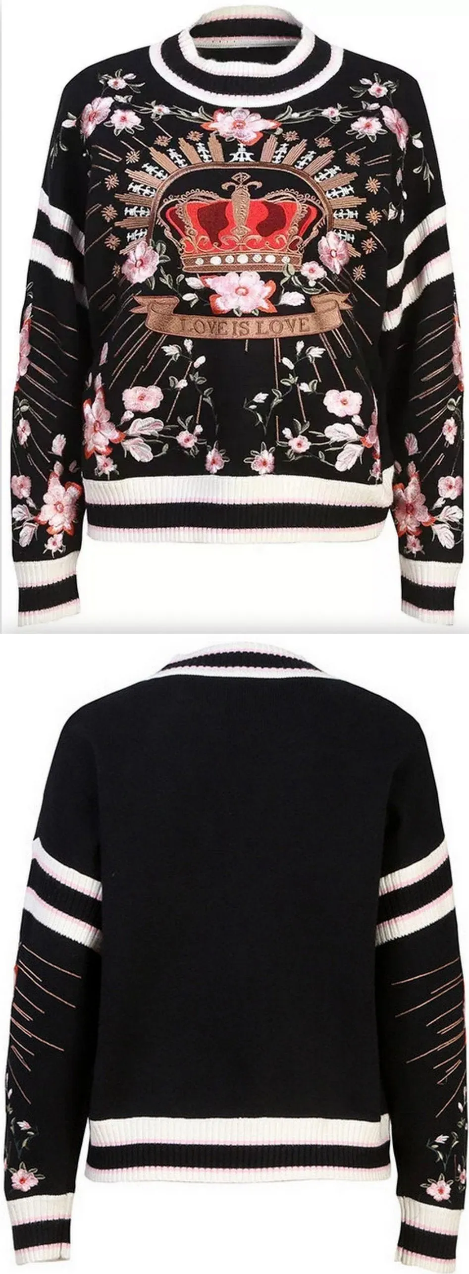Crown 'Love is Love' Sweater