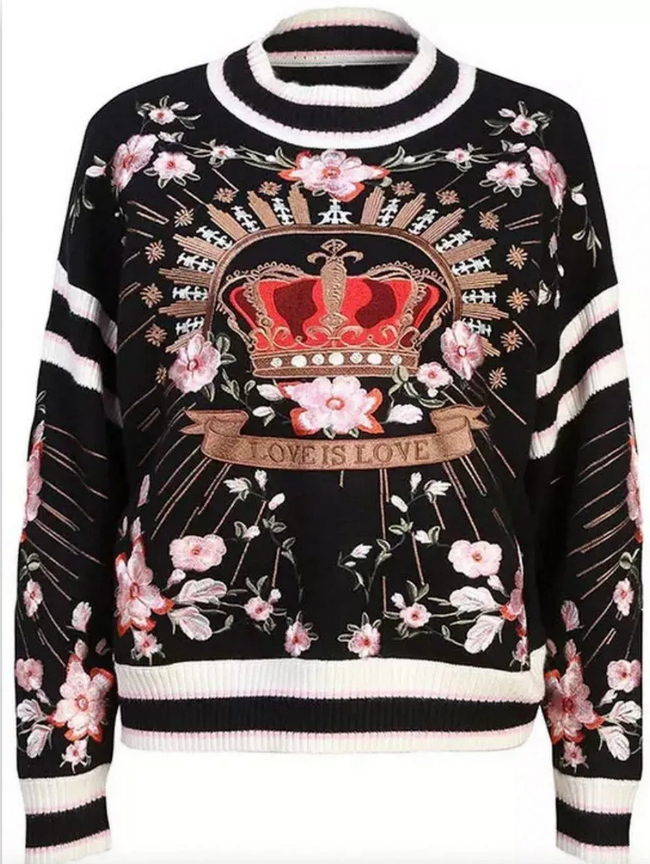 Crown 'Love is Love' Sweater