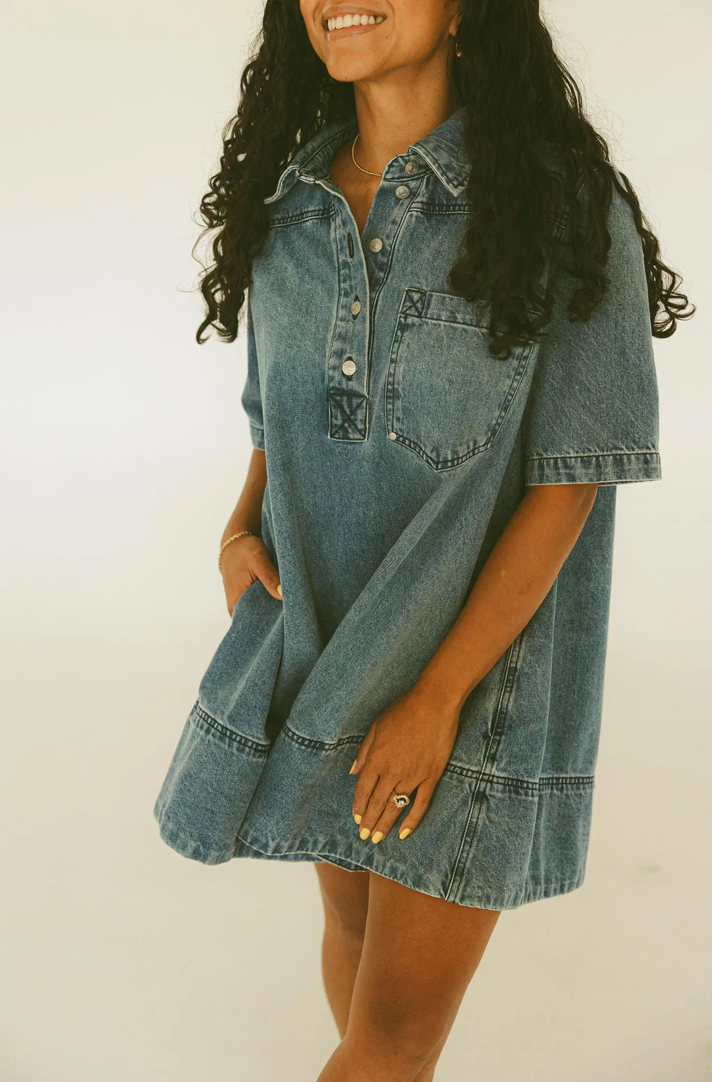 Free People - Remino Denim Mini