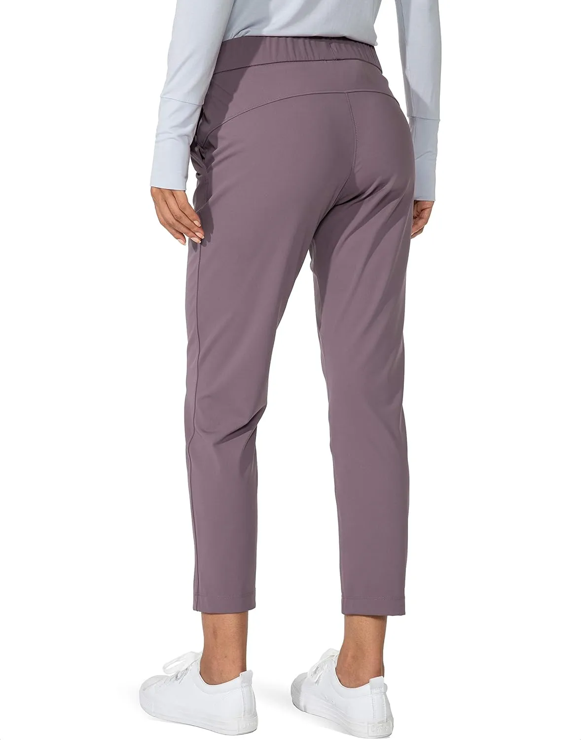 G Gradual Women's Pants with Deep Pockets 7/8 Stretch Ankle Sweatpants for Golf, Athletic, Lounge, Travel, Work