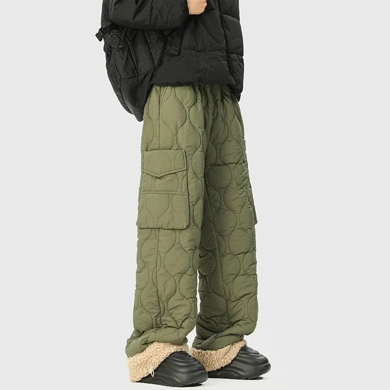 Harland Onion Quilt Fleece-Lined Pants
