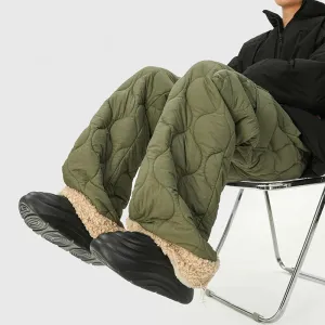 Harland Onion Quilt Fleece-Lined Pants