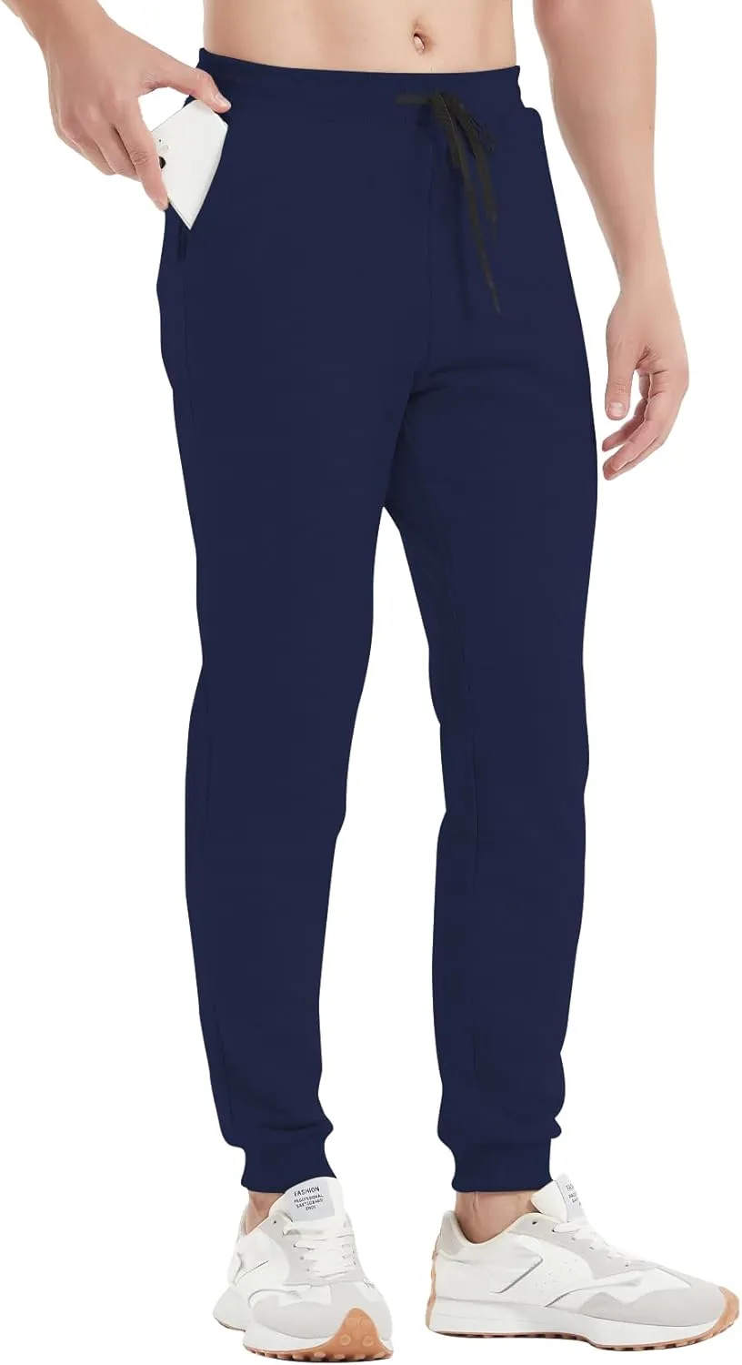 Idtswch32/34/36/38/40 Long Inseam Men's Tall Sweatpants Joggers Slim Fit Workout Pants for Tall Men