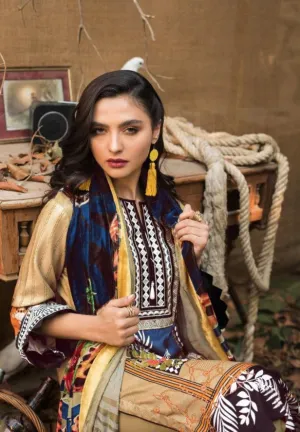 Karachi Cotton Mariya Pure Lawn Fancy Designer Salwar Suit
