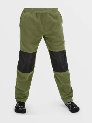 Kids Youth Polar Fleece Pants - Military
