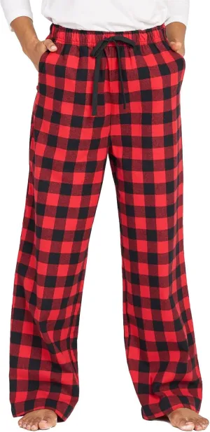 LAPASA Women's Pajama Pants, Comfy Lounge Sleep PJ Pants with Drawstring and Pockets L74 Flannel / L109 Fleece