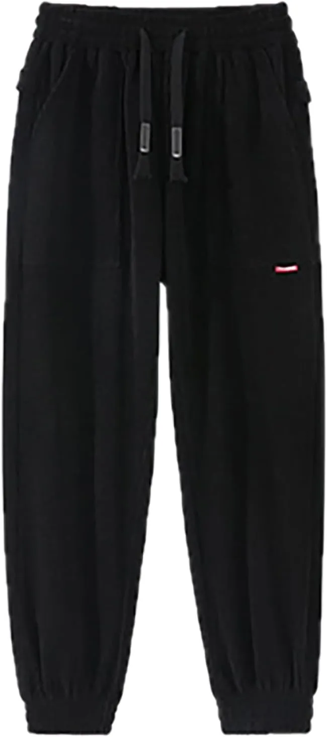 Male Autumn and Winter Heavy Corduroy Thickened Solid Color Trousers 8 Year