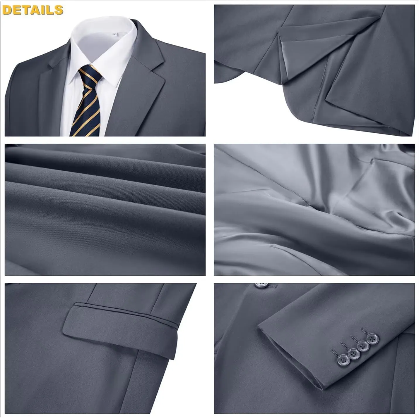Men's Suit Jacket Tuxedo Jacket Blazer for Men Dinner Suit Prom Wedding Dress Coat