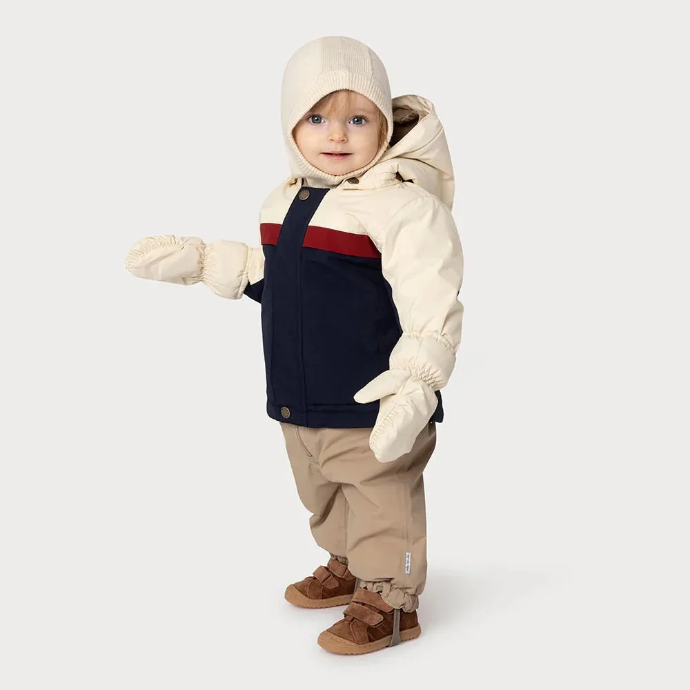 MINI A TURE MATCORDT Fleece Lined Gloves - Angora Cream
