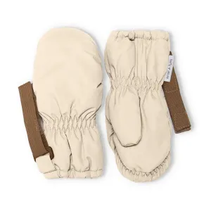 MINI A TURE MATCORDT Fleece Lined Gloves - Angora Cream