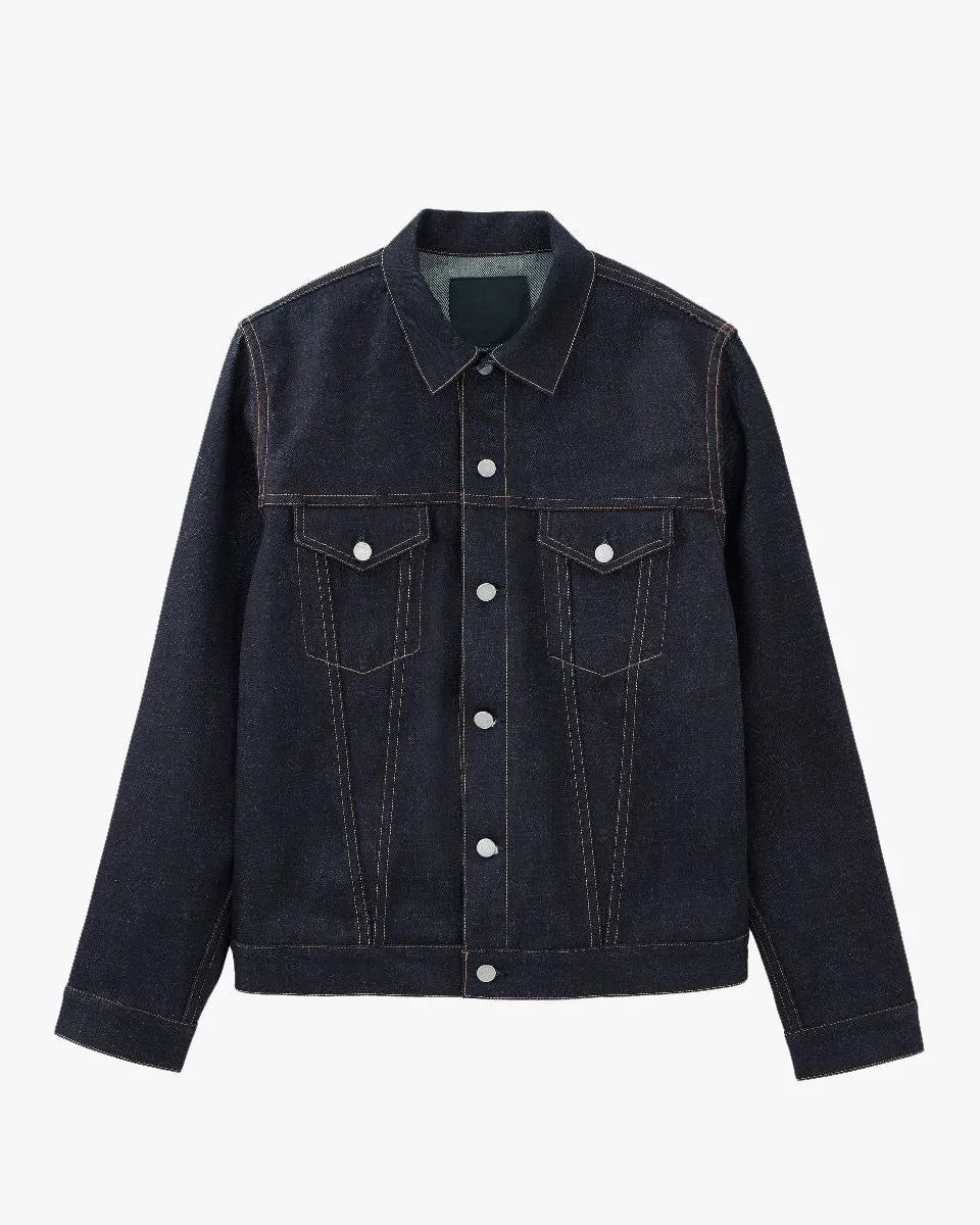 Momotaro Jeans #003 Standard 14.7oz Selvedge Denim Jacket - Indigo