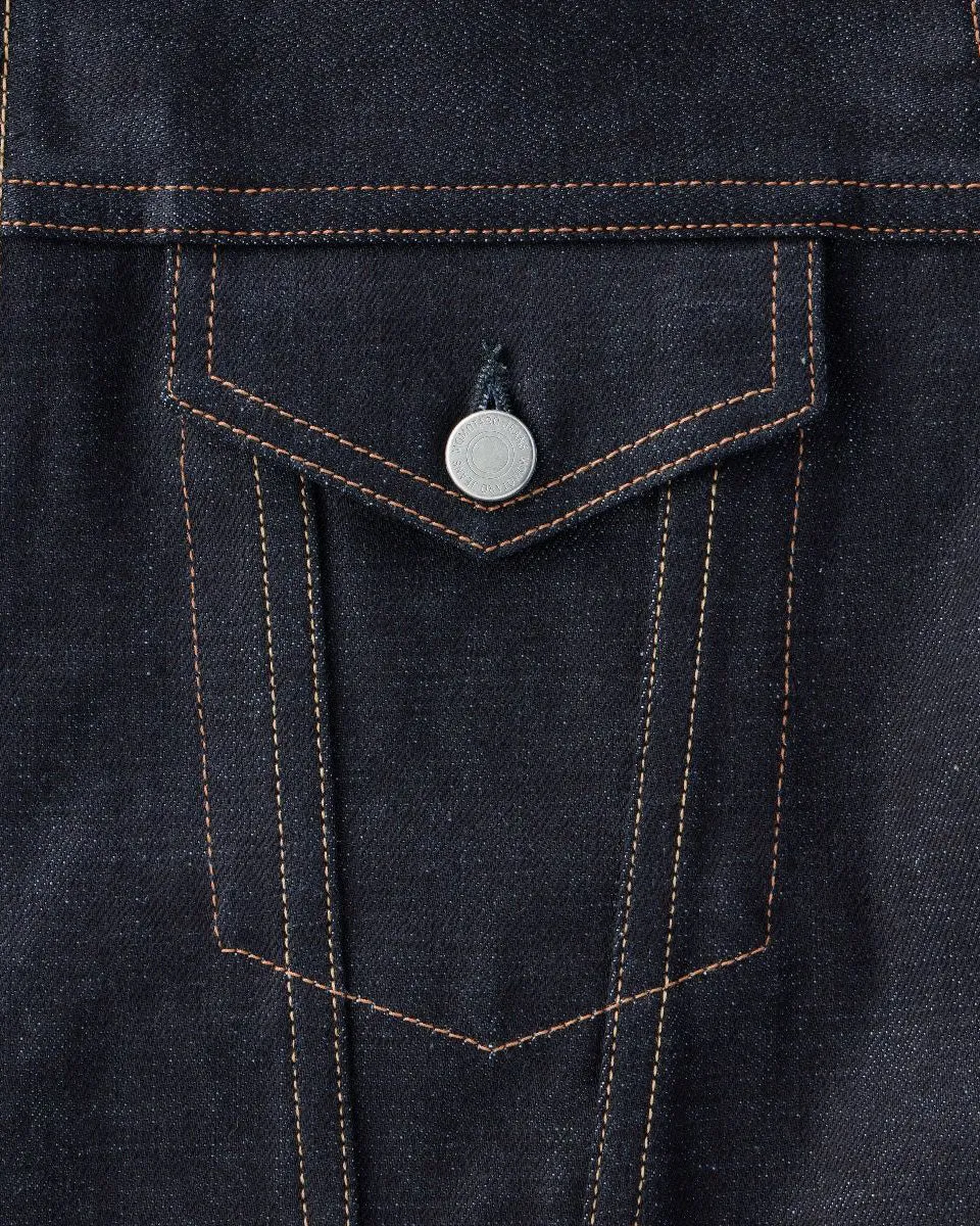 Momotaro Jeans #003 Standard 14.7oz Selvedge Denim Jacket - Indigo