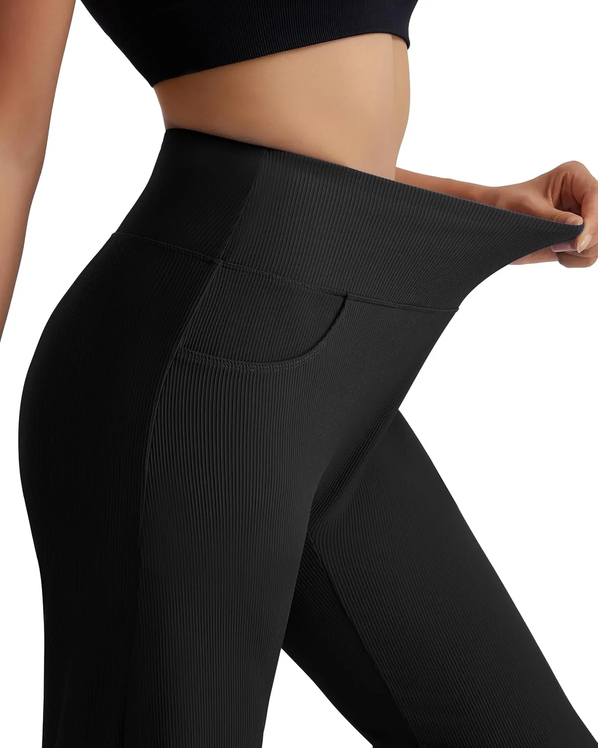 MOOSLOVER Women Wide Leg Yoga Lounge Pants High Waisted Casual Pants Comfy Stretchy Loose Pants