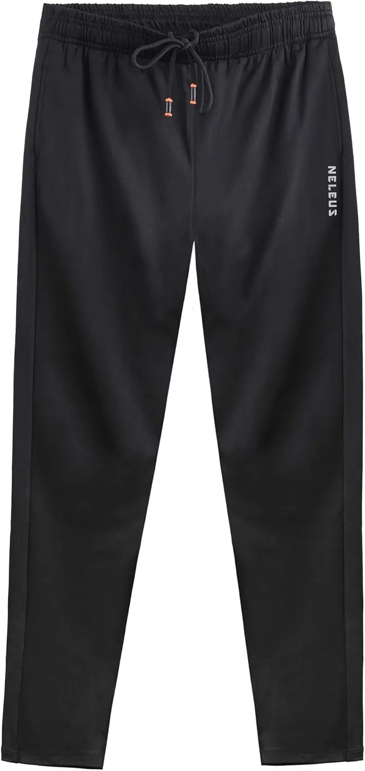NELEUS Men's Workout Athletic Running Tapered Pants