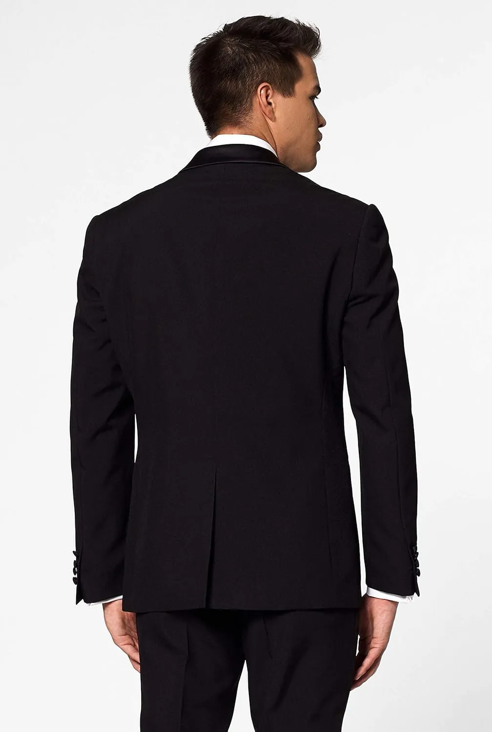Opposuits Men's Formal Outfit - Premium Tuxedo Suit - Slim Fit - Includes Blazer, Pants and Bow Tie