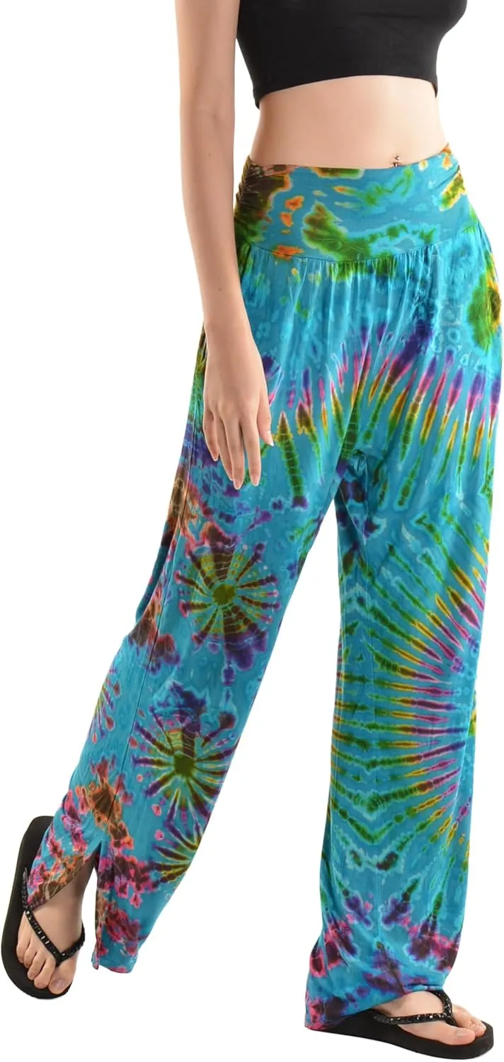 Orient Trail Women's Wide Leg Yoga Pants High Waist Casual Slit Leg Lounge Sweatpants with Pockets Oversized Plus Sizes