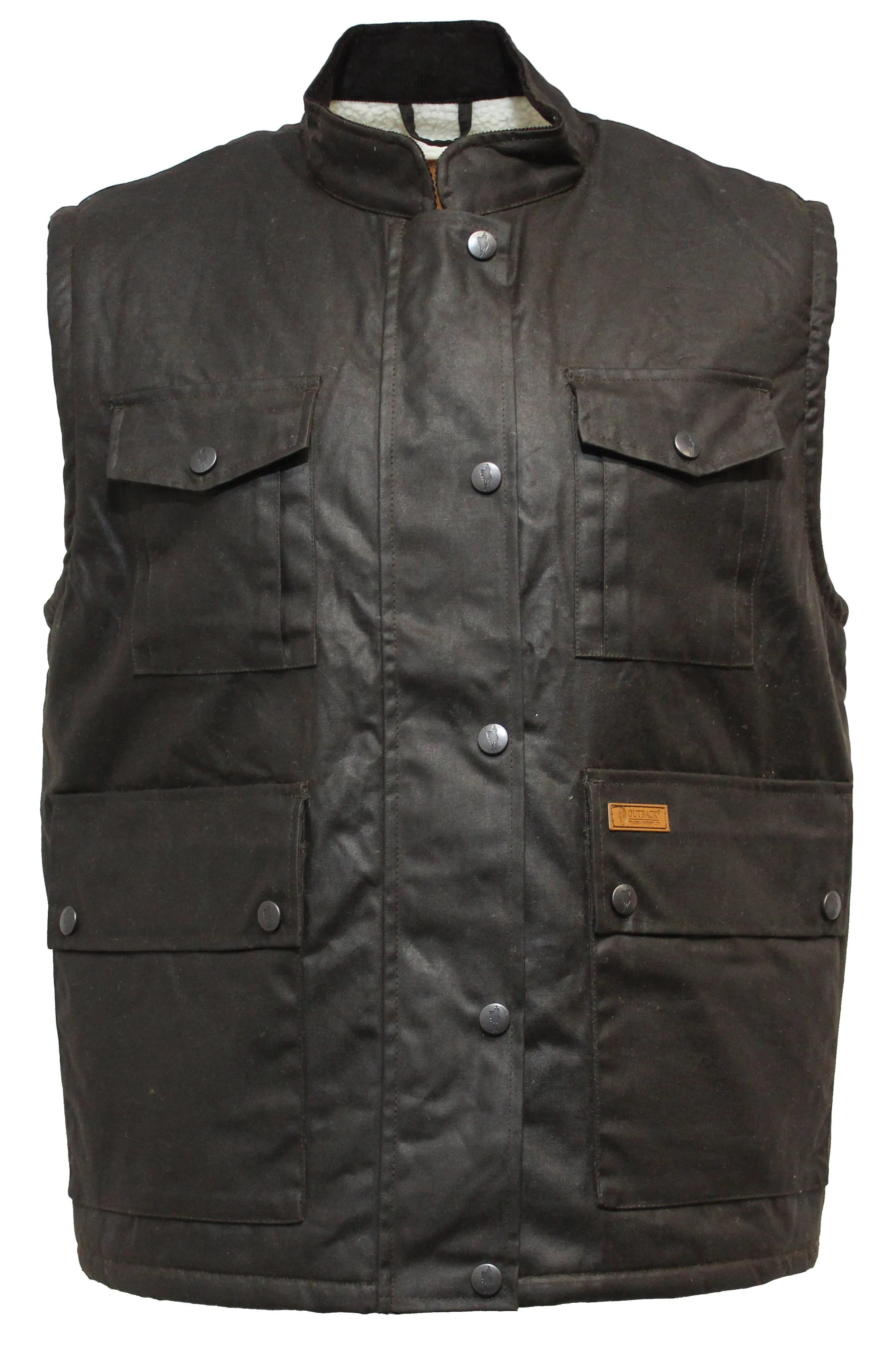 Outback Caulfield Oilskin Vest