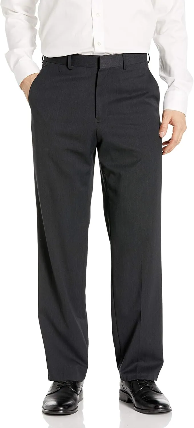 Palm Beach Men's Oxford Plain Suit Separate Pant