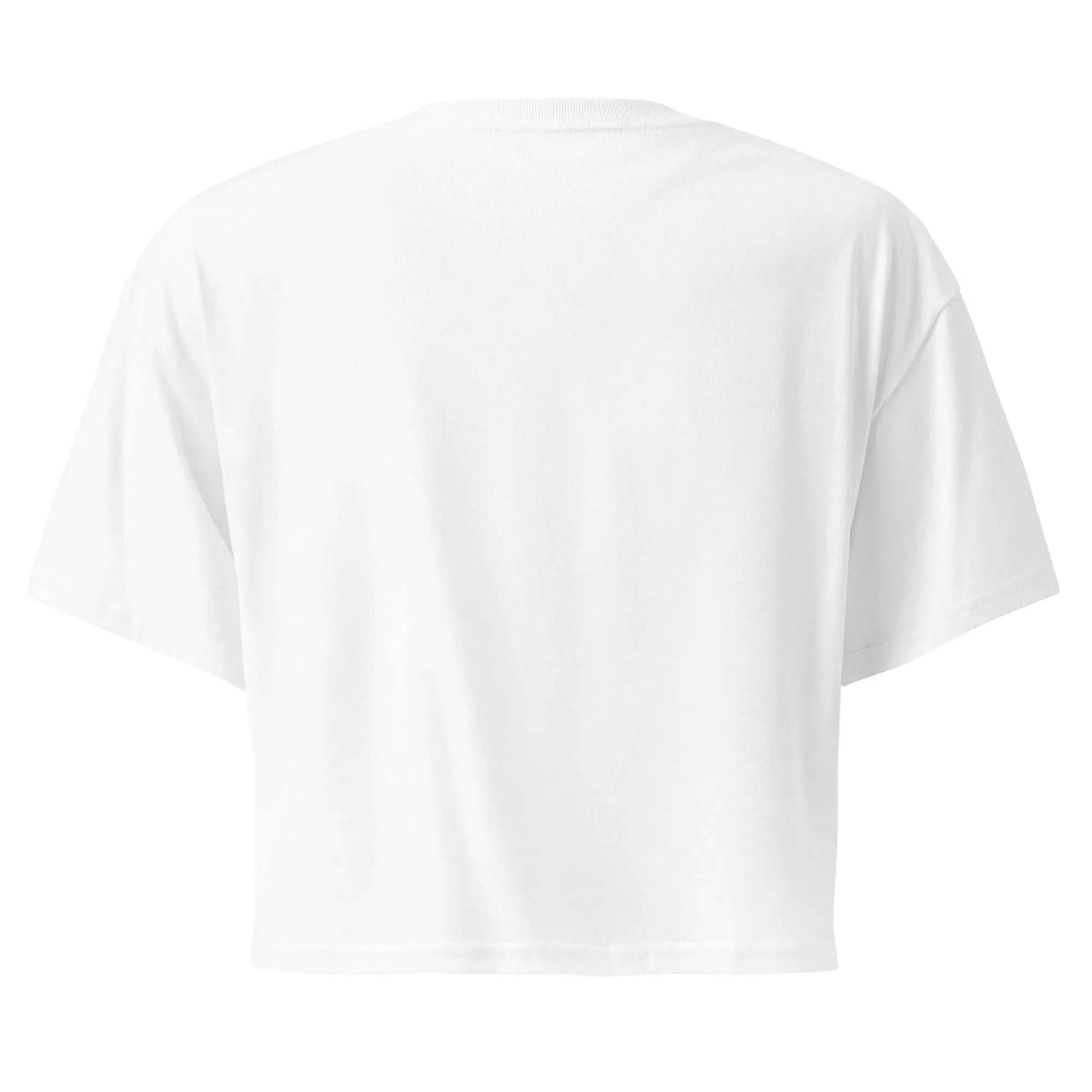 Polish Wycinanki Embroidered Cropped T-Shirt