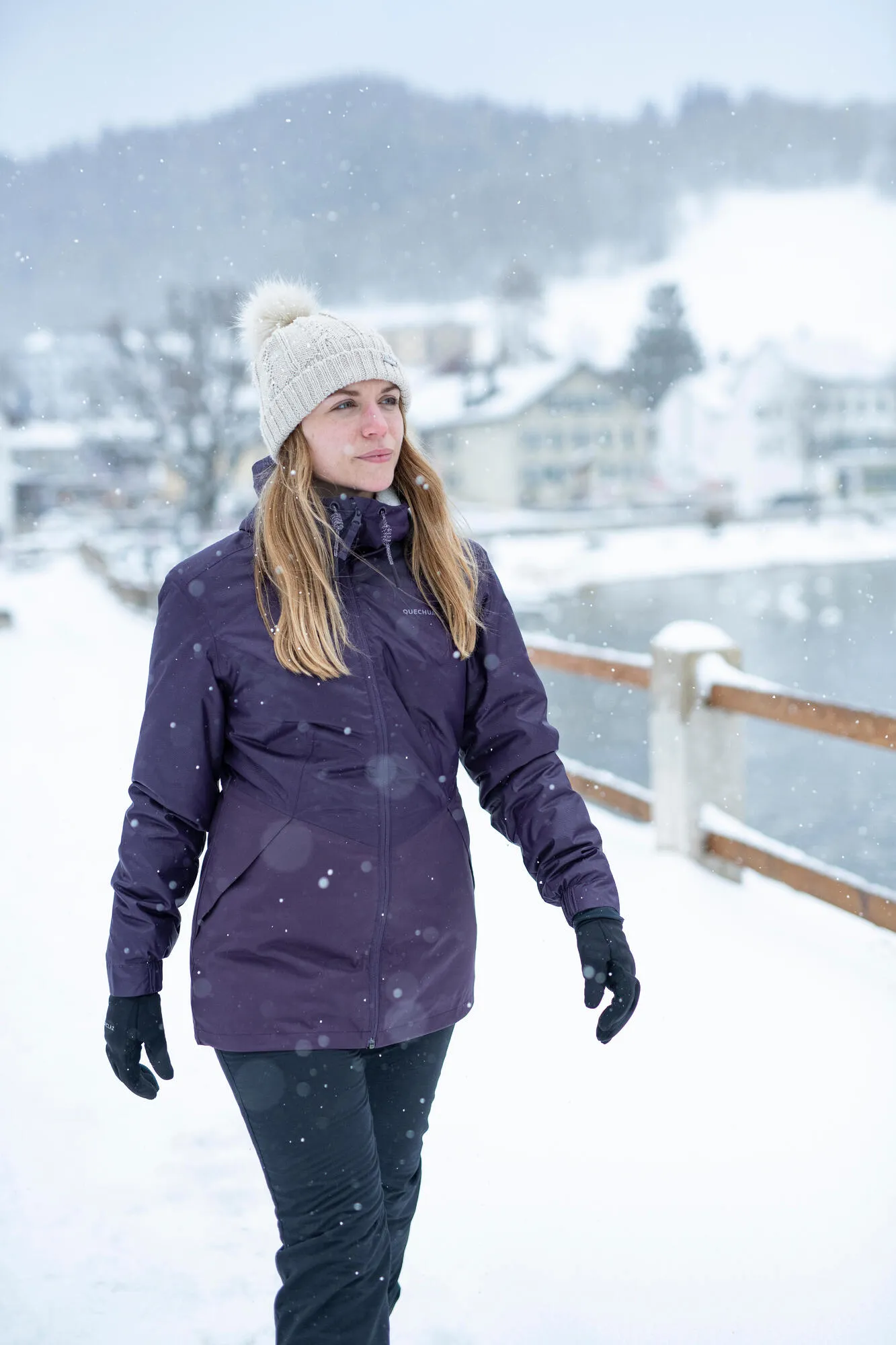 Quechua Women's SH100 Waterproof Winter Jacket