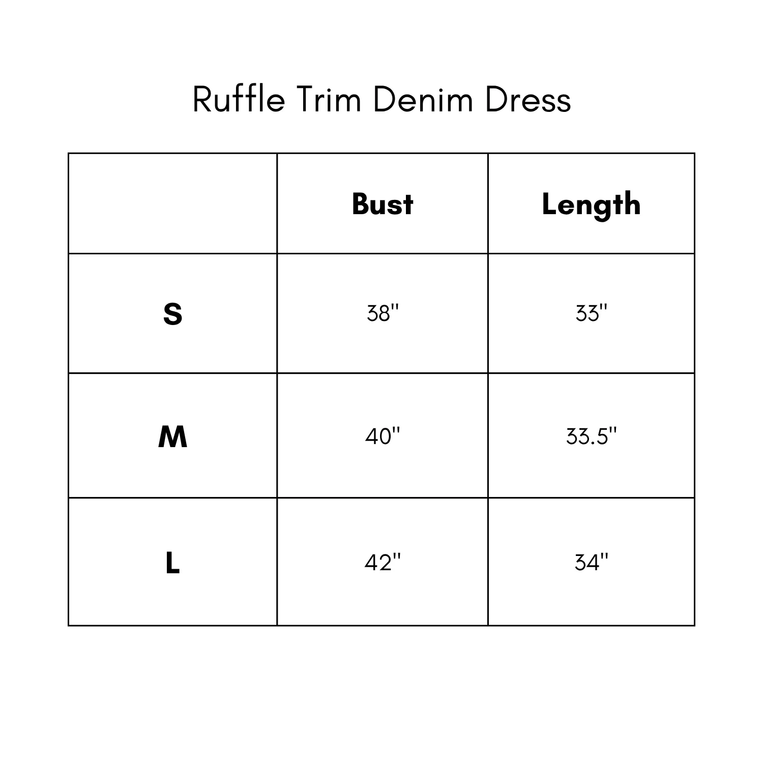 Ruffle Trim Denim Dress - Light Wash
