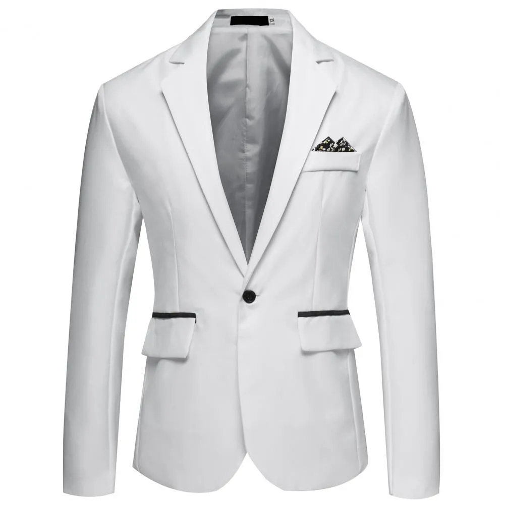 Single Button Blazer | Popular Male Apparel and Accessories