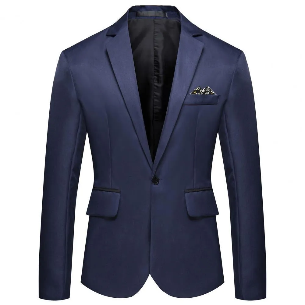 Single Button Blazer | Popular Male Apparel and Accessories