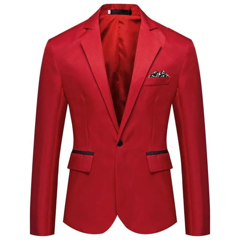 Single Button Blazer | Popular Male Apparel and Accessories