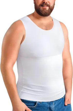 TAILONG Mens Compression Shirt Body Shaper Slimming Undershirt Vest Compression Tank Top Ekko Beaters