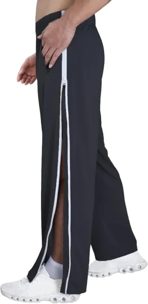 Tear Away Pants for Men Side Zipper Lightweight Pants Zip Leg Sweatpants Breakaway Post Surgery Recovery Zipper Pants