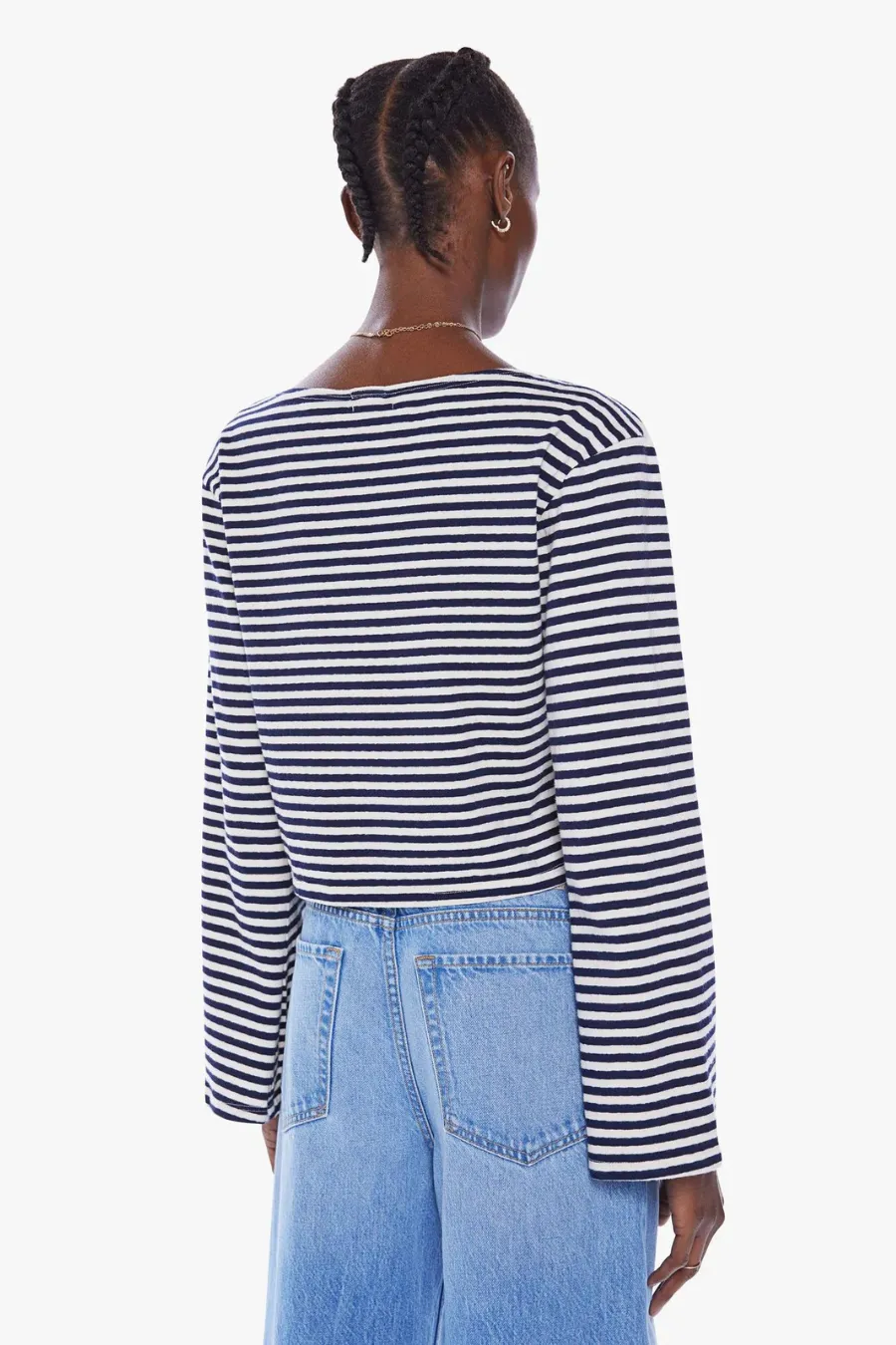 The Skipper Bell Navy Stripe