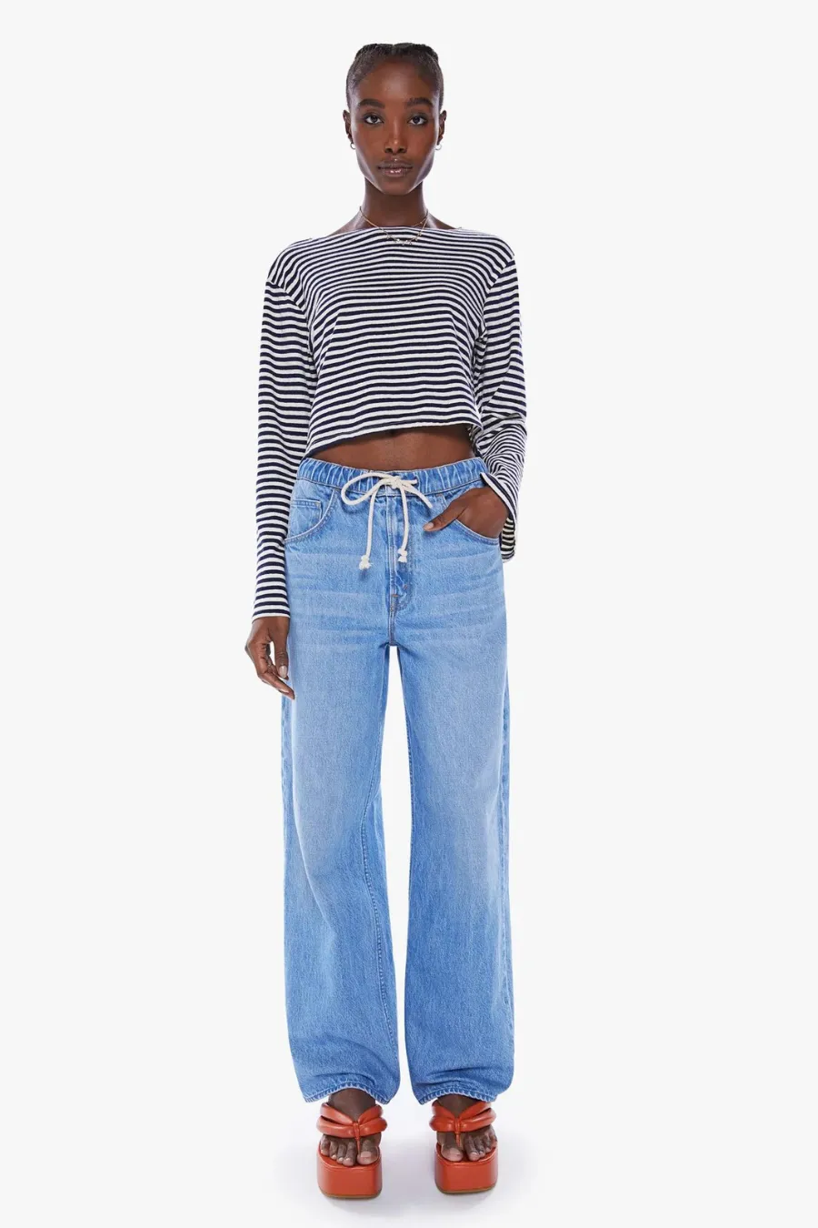 The Skipper Bell Navy Stripe
