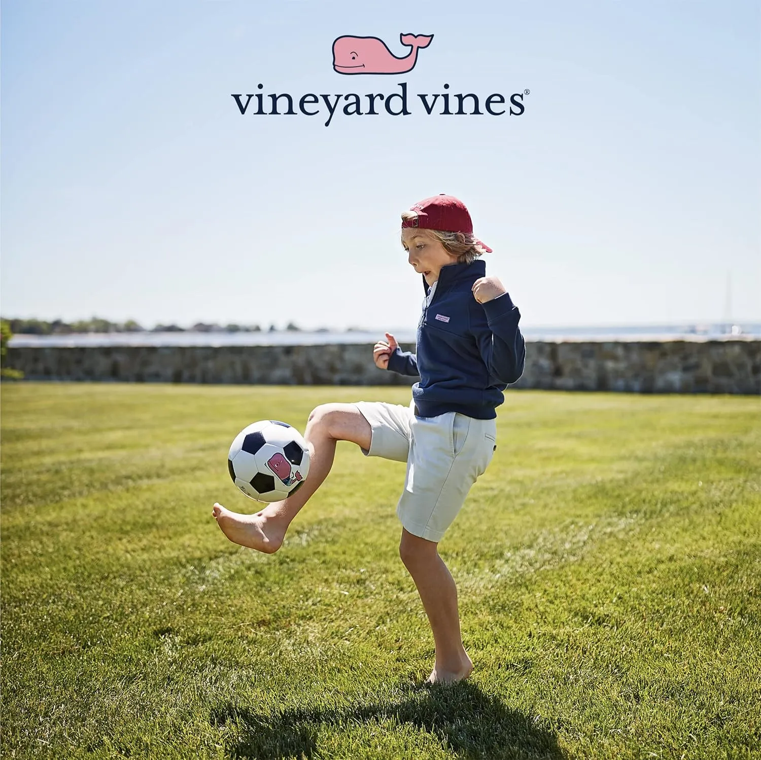 vineyard vines Boys' Edgartown Short Sleeve Pique Polo
