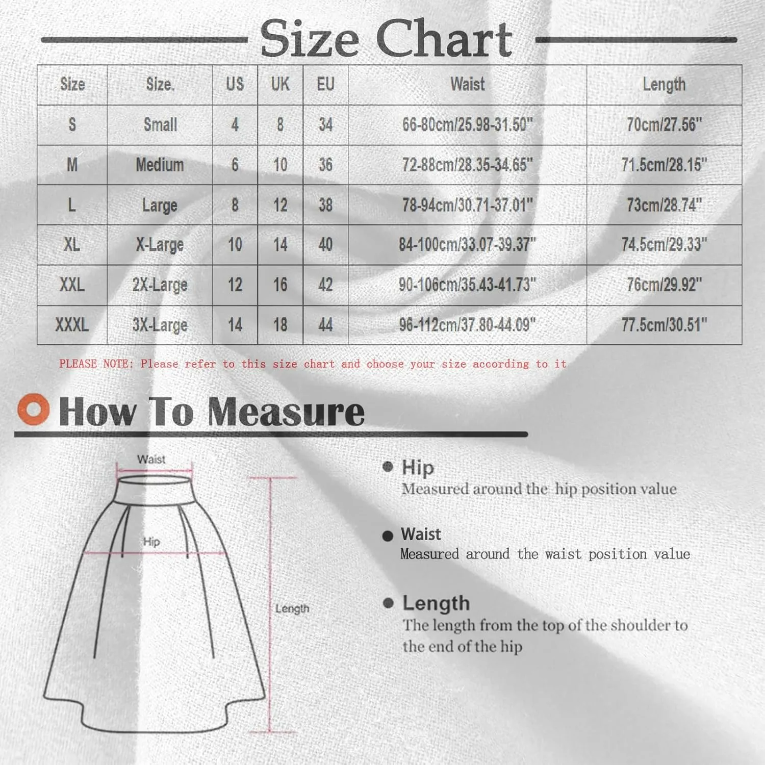 Women's Lightweight A Line Business Skirts High Waisted Comfy Flared Knee Length Skirt Stretch Work Dress