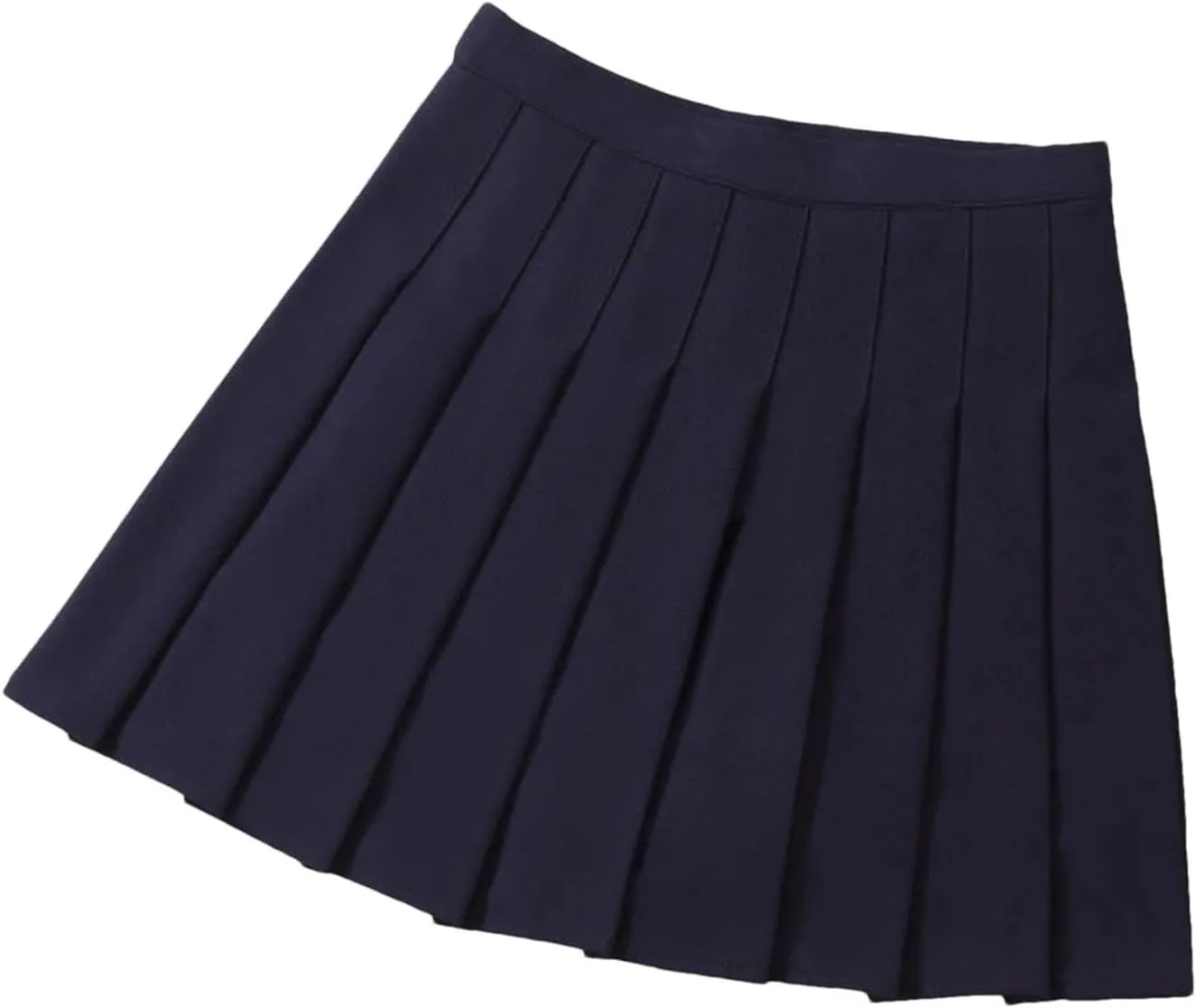 Women's Summer Pleated Skirt Elastic High Waist Short Mini Skirt for Women Sexy Sports Short Dress